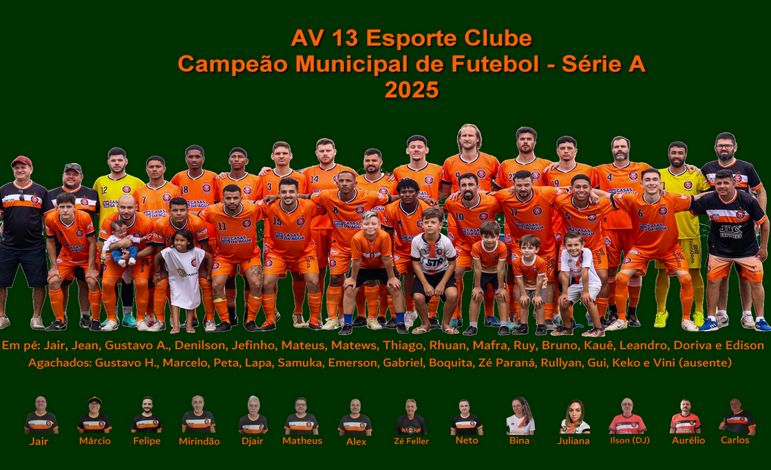 Campeão Futebol Série A 2025